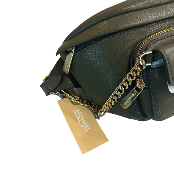 Michael Michael Kors - Large Pebbled Leather 2-in-1 Sling Pack - Picture 8 of 13